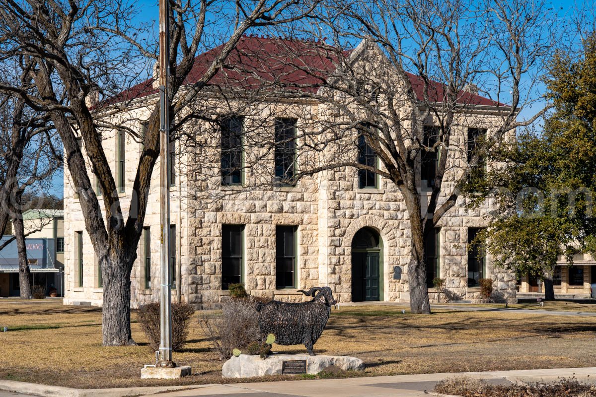 Rocksprings, Texas, Edwards County Courthouse A4-30956