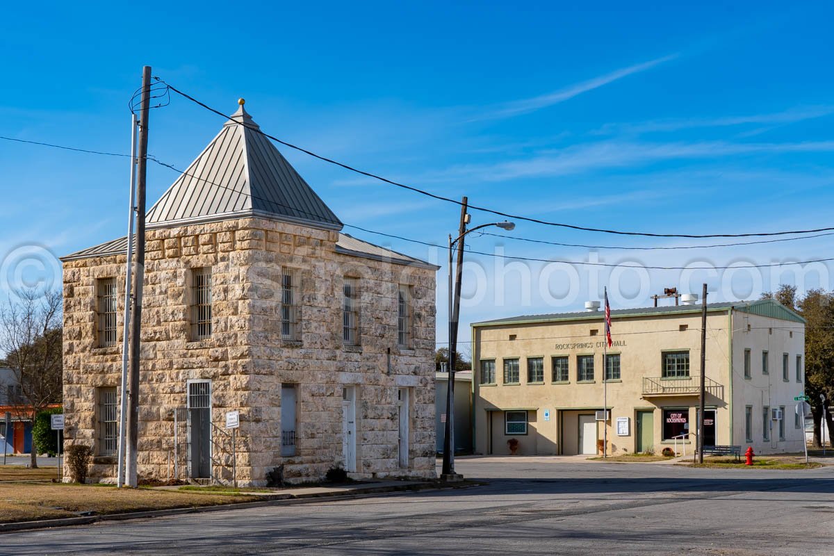 Old Jail in Rocksprings, Texas A4-30969