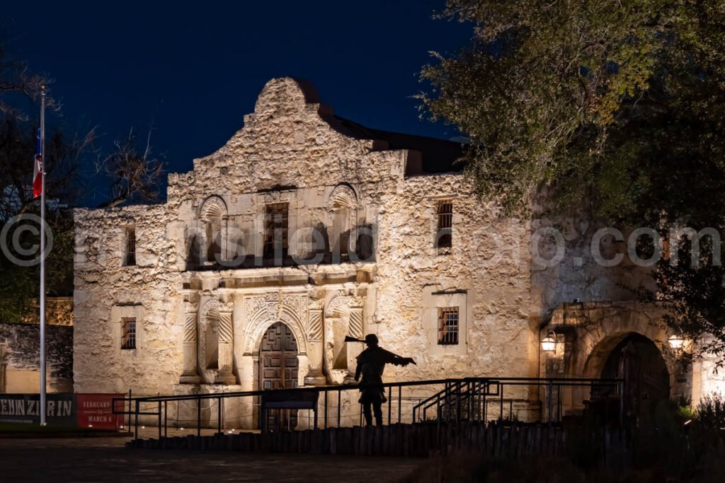 The Alamo in San Antonio, Texas A4-31019 - Mansfield Photography