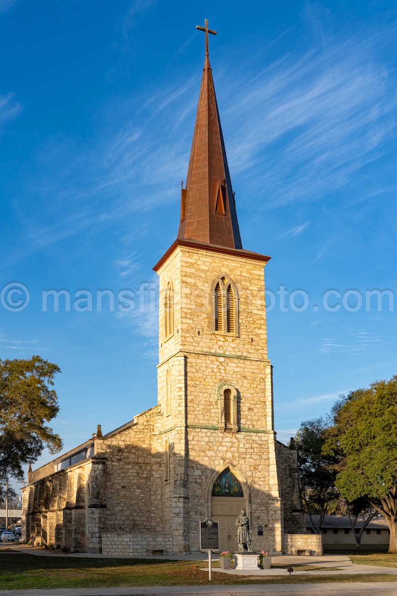 Saint Louis Catholic Church in Castroville, Texas A4-31053