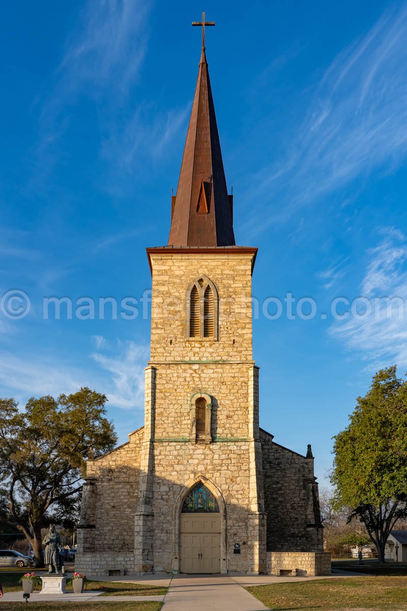 Saint Louis Catholic Church in Castroville, Texas A4-31058