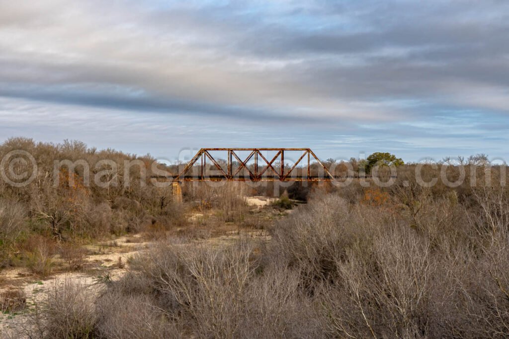 Train Bridge near Castroville, Texas A4-31069 - Mansfield Photography