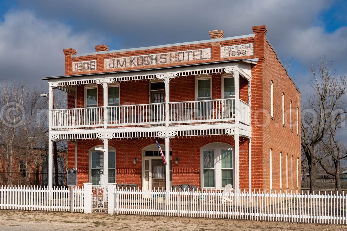 JM Koch’s Hotel in D’Hanis, Texas A4-31108