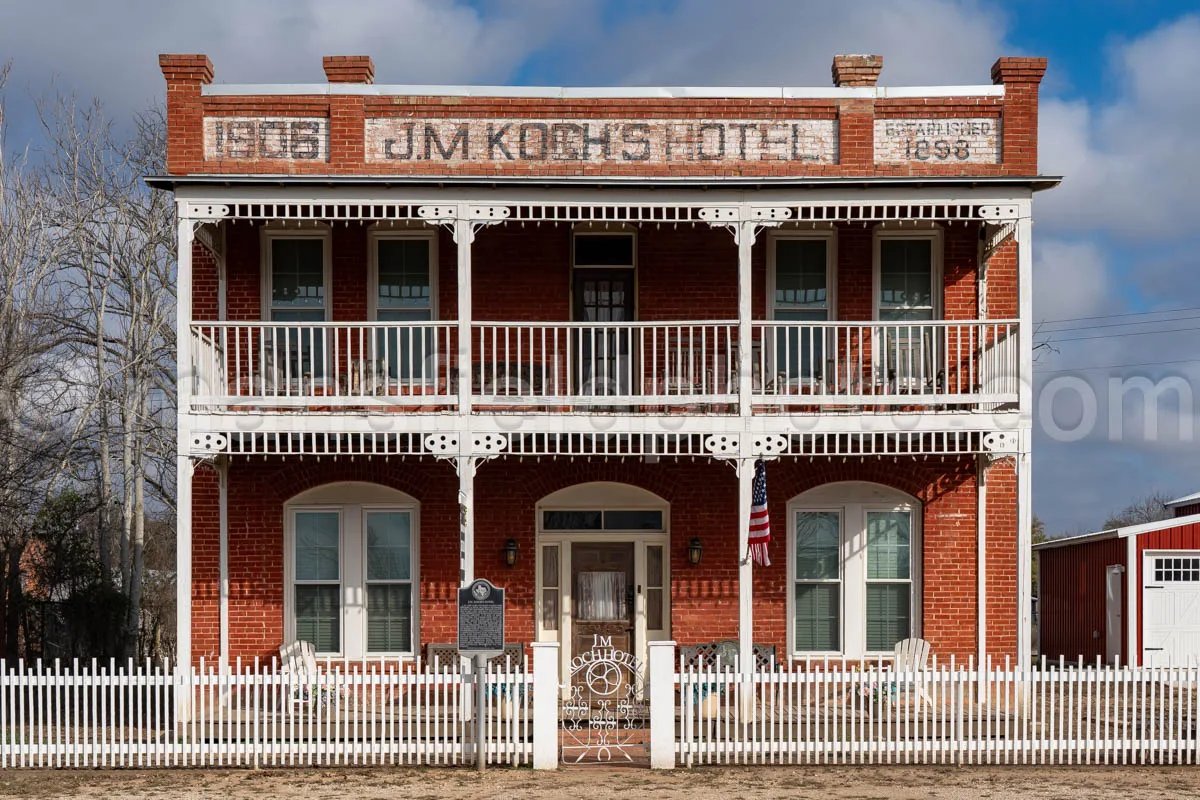 Jm Koch’S Hotel In D’Hanis, Texas A4-31109