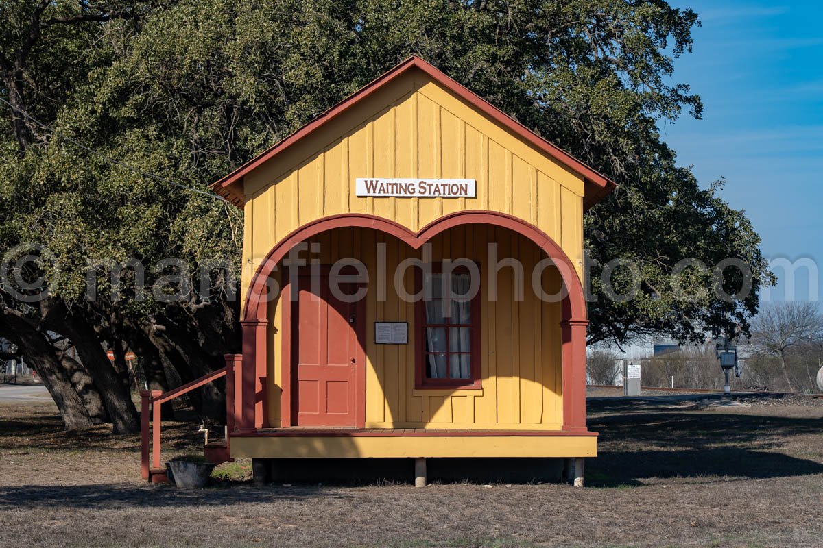 Waiting Station on Sabinal, Texas A4-31122