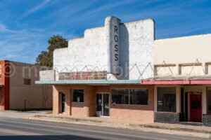 Ross Theatre In Sabinal, Texas A4-31137 - Mansfield Photography