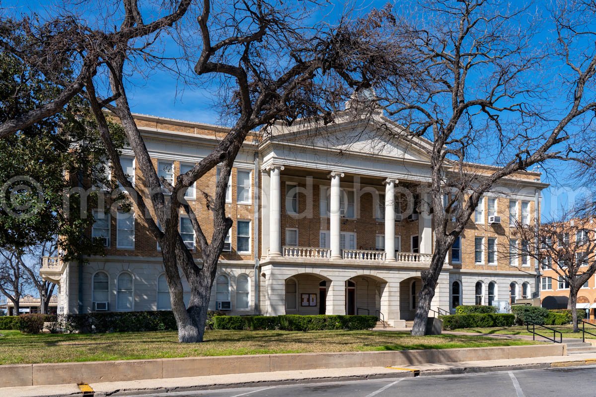 Uvalde, Texas, Uvalde County Courthouse A4-31145