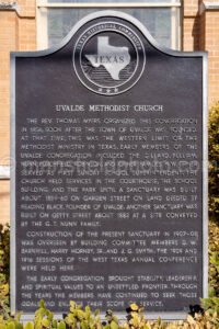 Methodist Church In Uvalde, Texas A4-31177 - Mansfield Photography