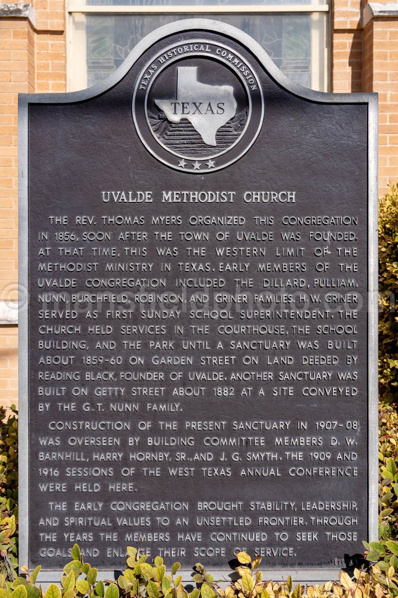 Methodist Church in Uvalde, Texas A4-31177