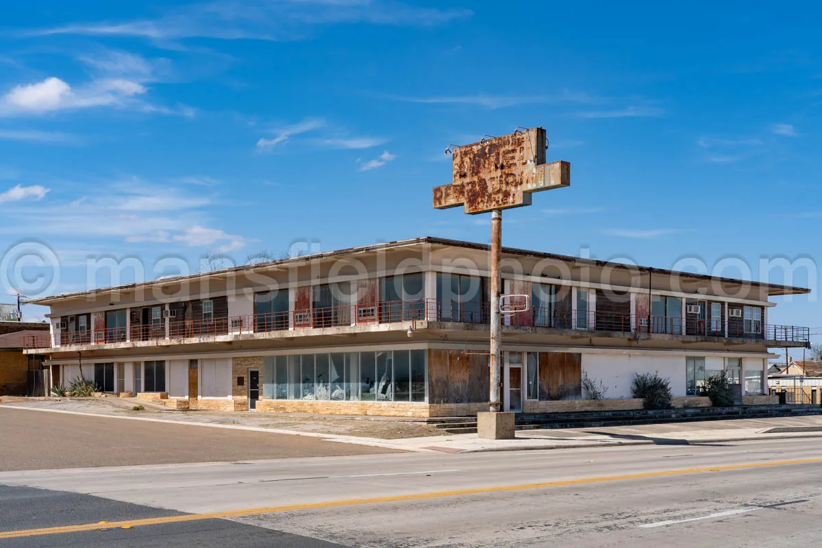Old Hotel In Cotulla, Texas A4-31229