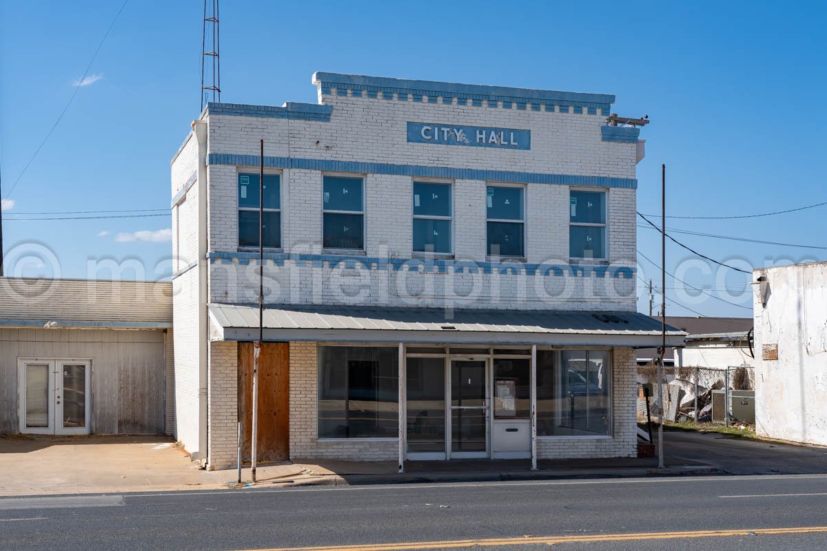 Old City Hall in Pearsall, Texas A4-31270