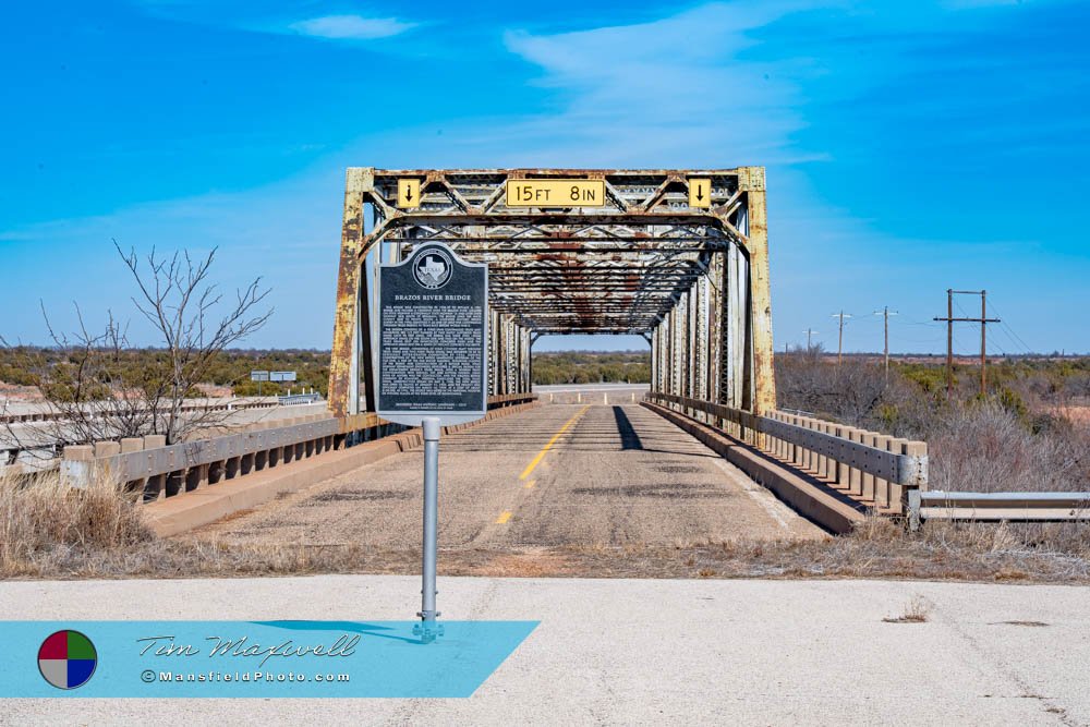 Brazos River Bridge near Knox City, Texas