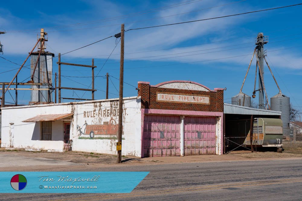 Fire Station in Rule, Texas