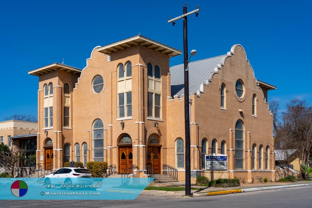 Methodist Church in Uvalde, Texas