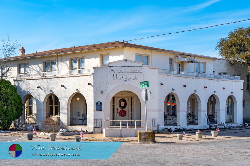 Historic Gilmer Hotel in Rocksprings, Texas