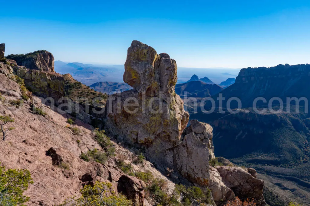 View From Lost Mine Trail, Big Bend National Park A4-12294 - Mansfield Photography