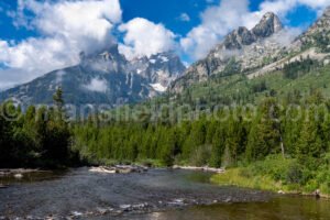 String Lake Creek And View A4-17021 - Mansfield Photography