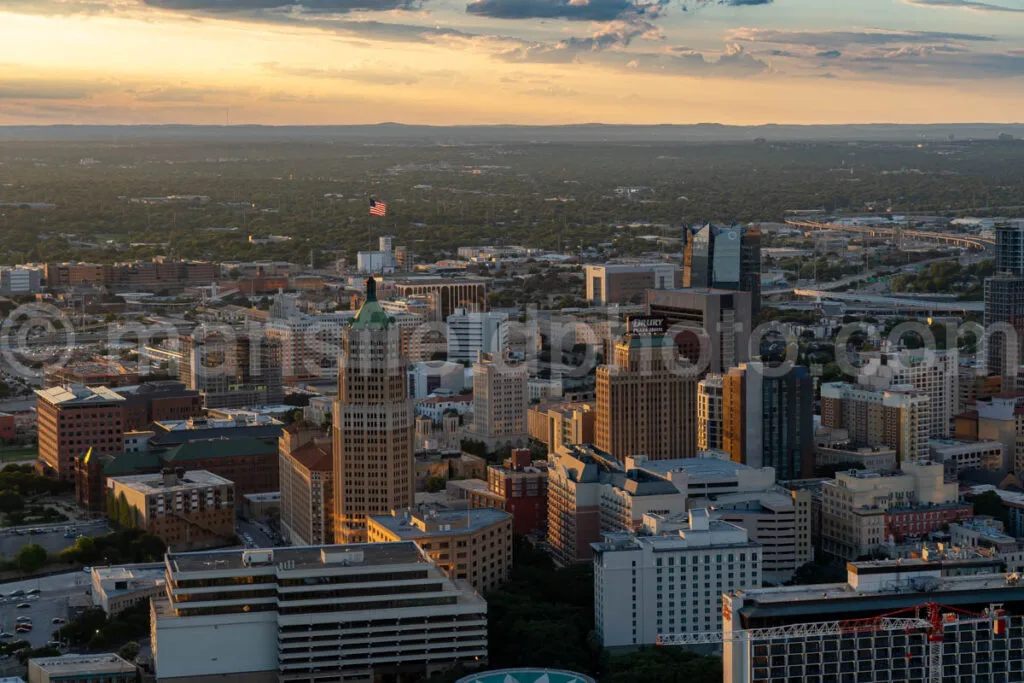 Cityscape San Antonio, Texas A4-24981 - Mansfield Photography