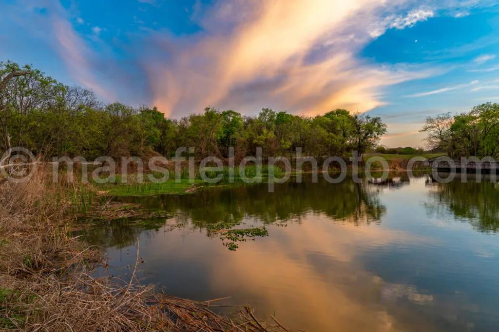 Sunset At Joe Pool Lake A4-31872 - Mansfield Photography