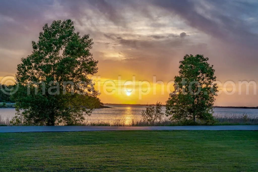 Sunset At Joe Pool Lake A4-32647 - Mansfield Photography
