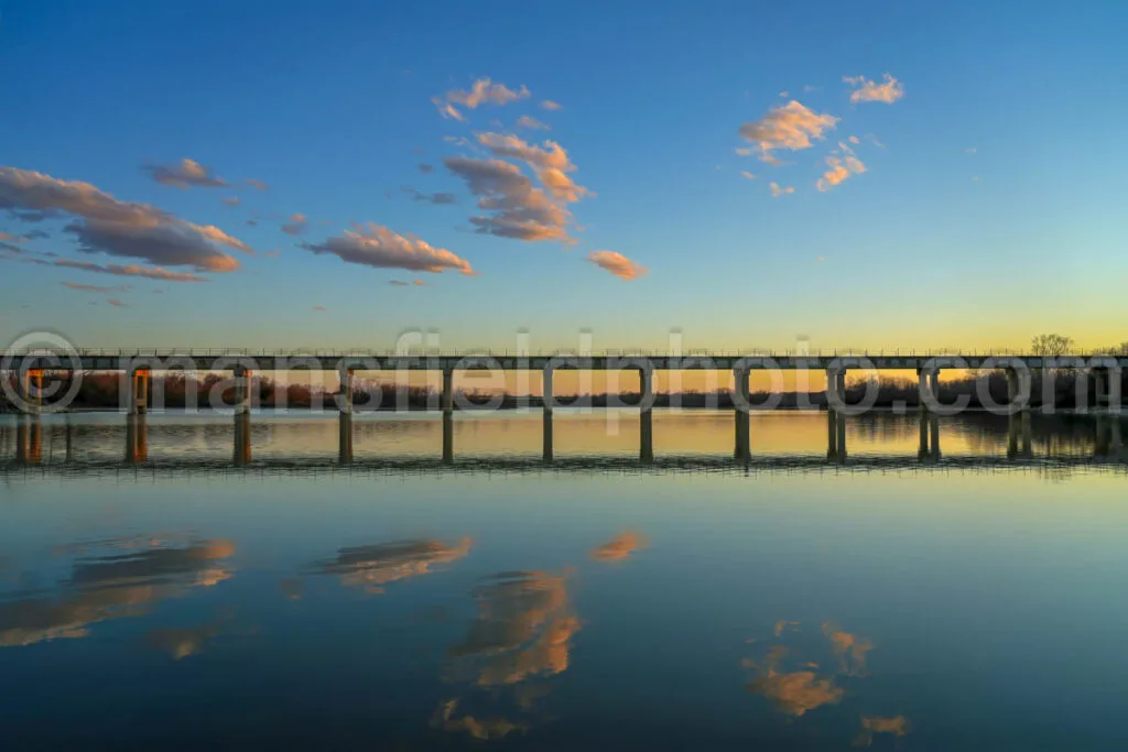 Bridge And Sky At Britton Park A4C-00503 - Mansfield Photography