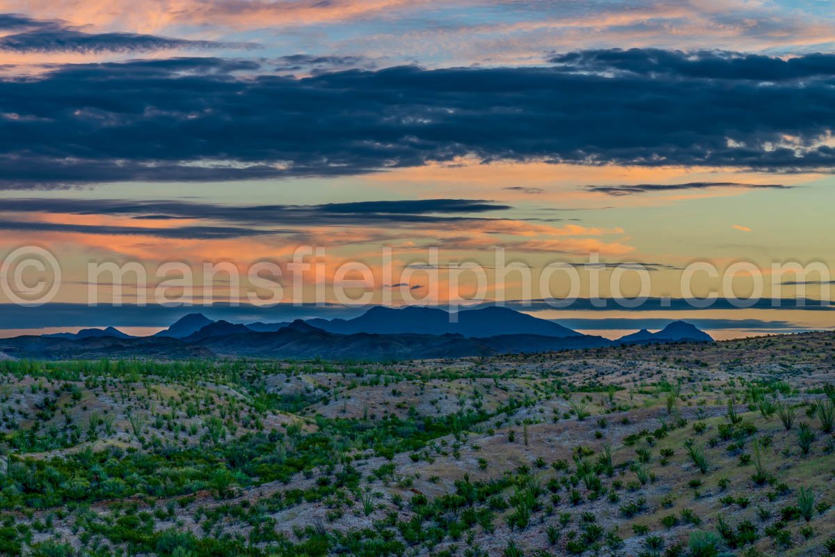 Desert Sunrise, Big Bend National Park, Texas A4C-03838