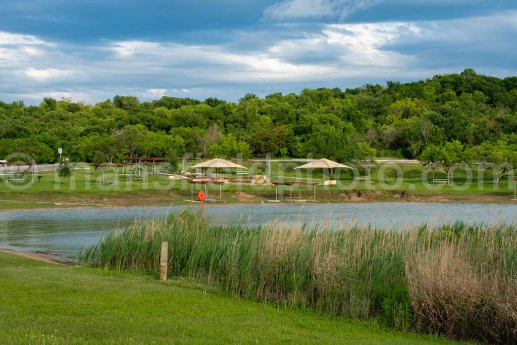 Swimming Area At Cedar Hill State Park A4-33295 - Mansfield Photography