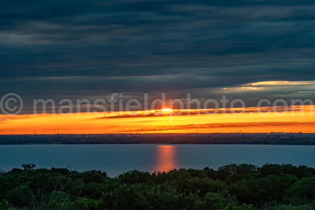 Sunset At The Lake A4-33341 - Mansfield Photography