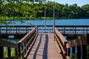 Fishing Pier At Tyler State Park A4-33513 - Mansfield Photography
