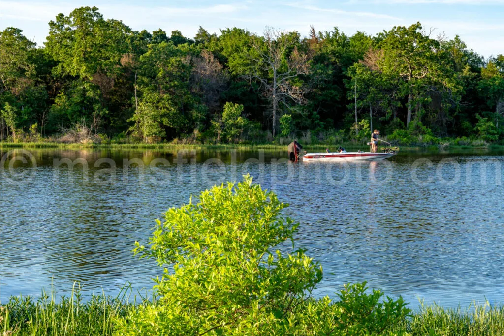 Anglers At Purtis Creek State Park A4-33597 - Mansfield Photography