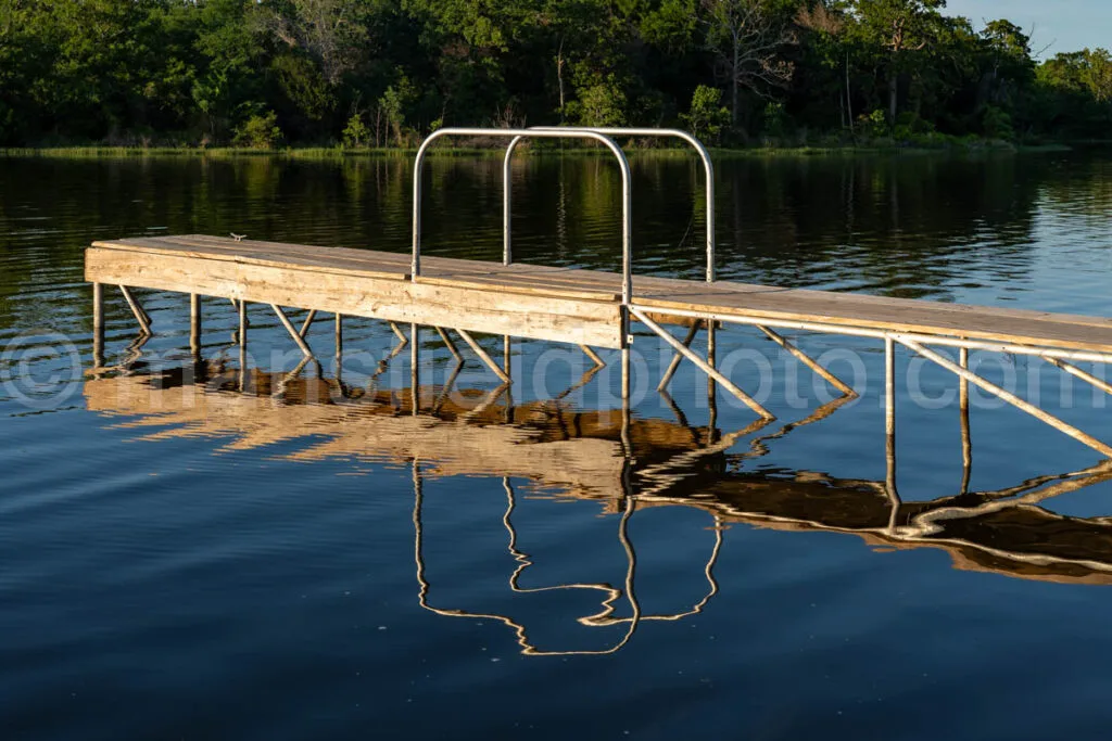 Pier Reflection - Purtis Creek State Park A4-33602 - Mansfield Photography
