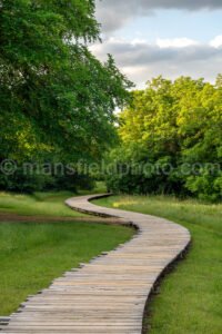 Boardwalk Trail In Elmer Oliver Nature Park A4-33892 - Mansfield Photography