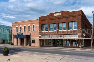 Wright Plaza And Theatre In Cleburne, Texas A4-33978 - Mansfield Photography
