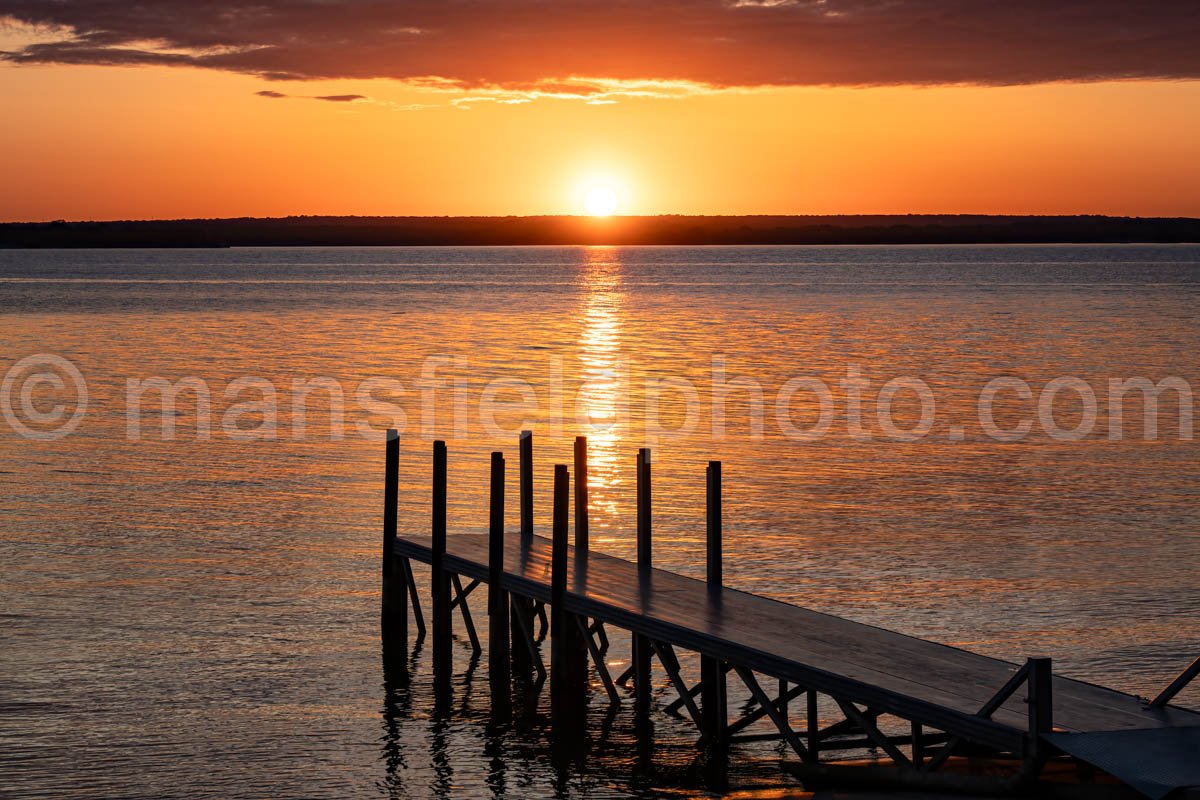 Texas Lake Sunset – Whitney A4-34153