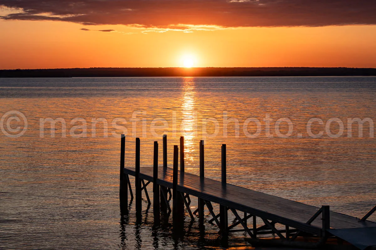 Texas Lake Sunset – Whitney A4-34153