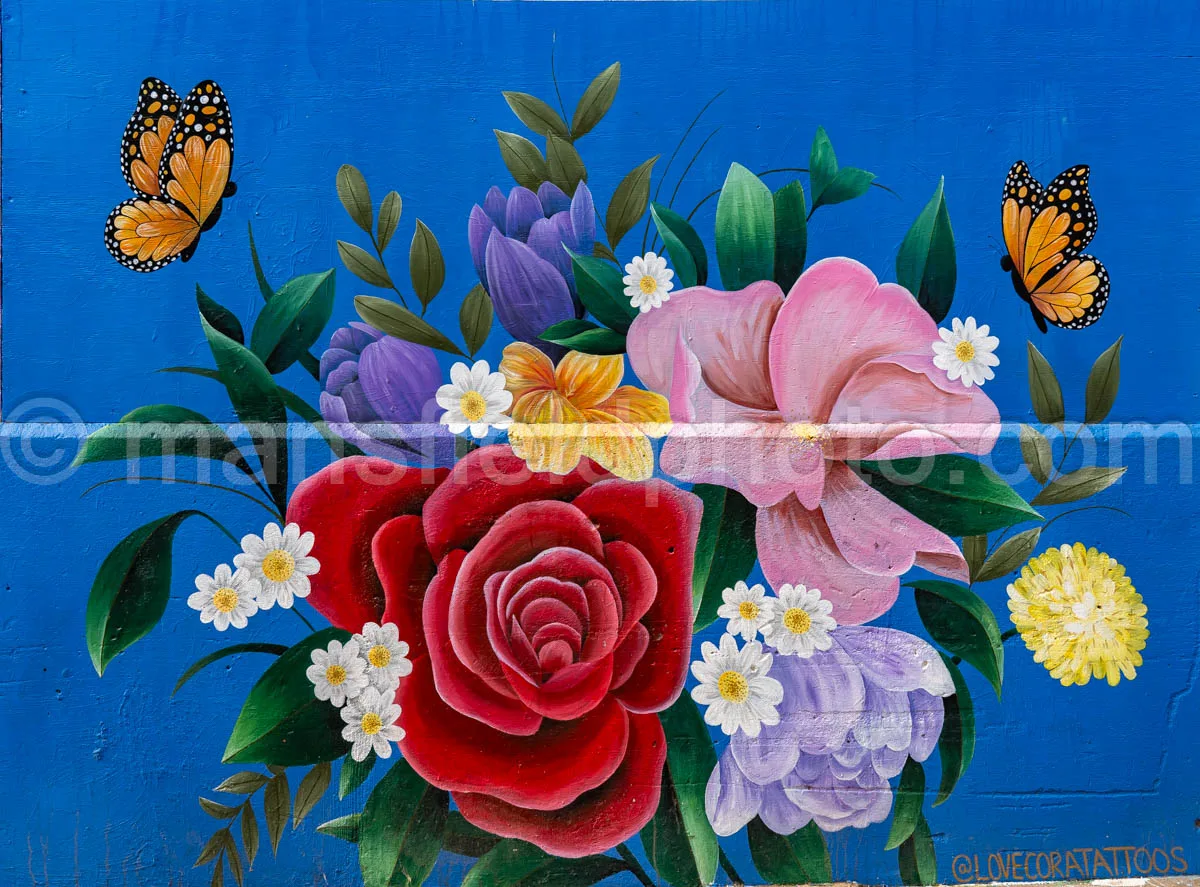 Art Alley Mural In Tyler, Texas A4-34794