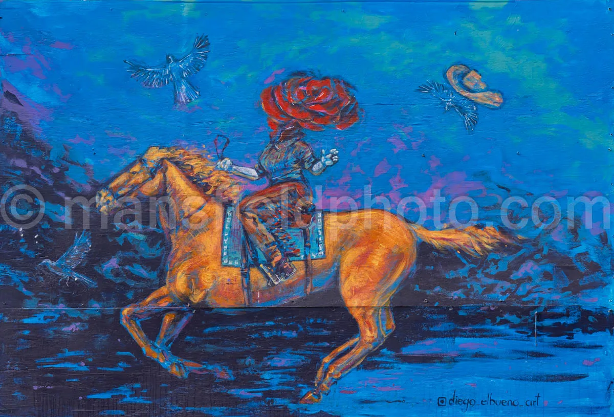 Art Alley Mural In Tyler, Texas A4-34800