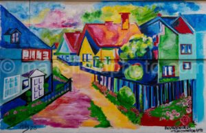 Art Alley Mural In Tyler, Texas A4-34806 - Mansfield Photography