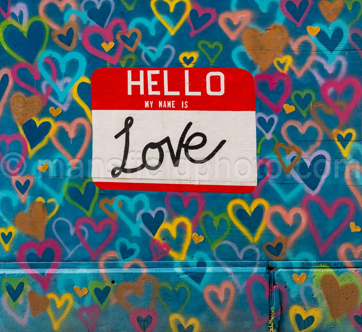 Art Alley Mural In Tyler, Texas A4-34818