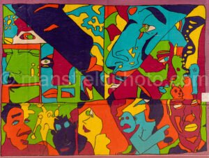 Art Alley Mural In Tyler, Texas A4-34824 - Mansfield Photography