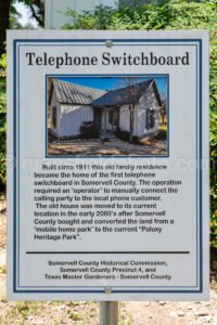 Telephone Switchboard House In Glen Rose, Texas A4-34923 - Mansfield Photography