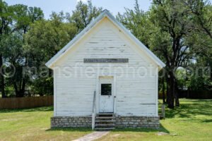 Lanham Mill Schoolhouse In Glen Rose, Texas A4-34925 - Mansfield Photography