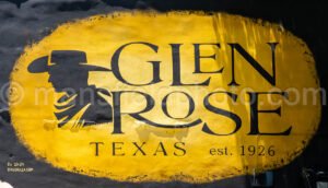 Mural In Glen Rose, Texas A4-34939 - Mansfield Photography