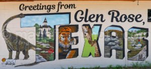 Mural In Glen Rose, Texas A4-34948 - Mansfield Photography