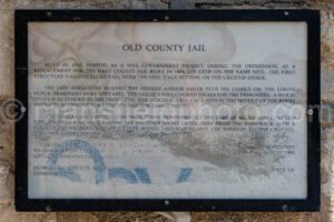 County Jail In Glen Rose, Texas A4-34953 - Mansfield Photography