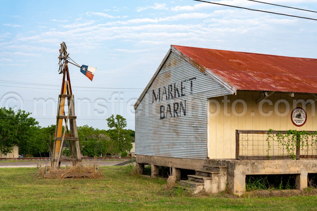 Train Depot In Yoakum, Texas A4-35138