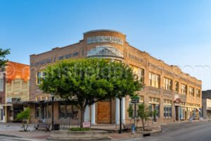 The Old Bank In Yoakum, Texas A4-35180 - Mansfield Photography