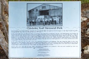 Chisholm Trail Marker In Yoakum, Texas A4-35204 - Mansfield Photography