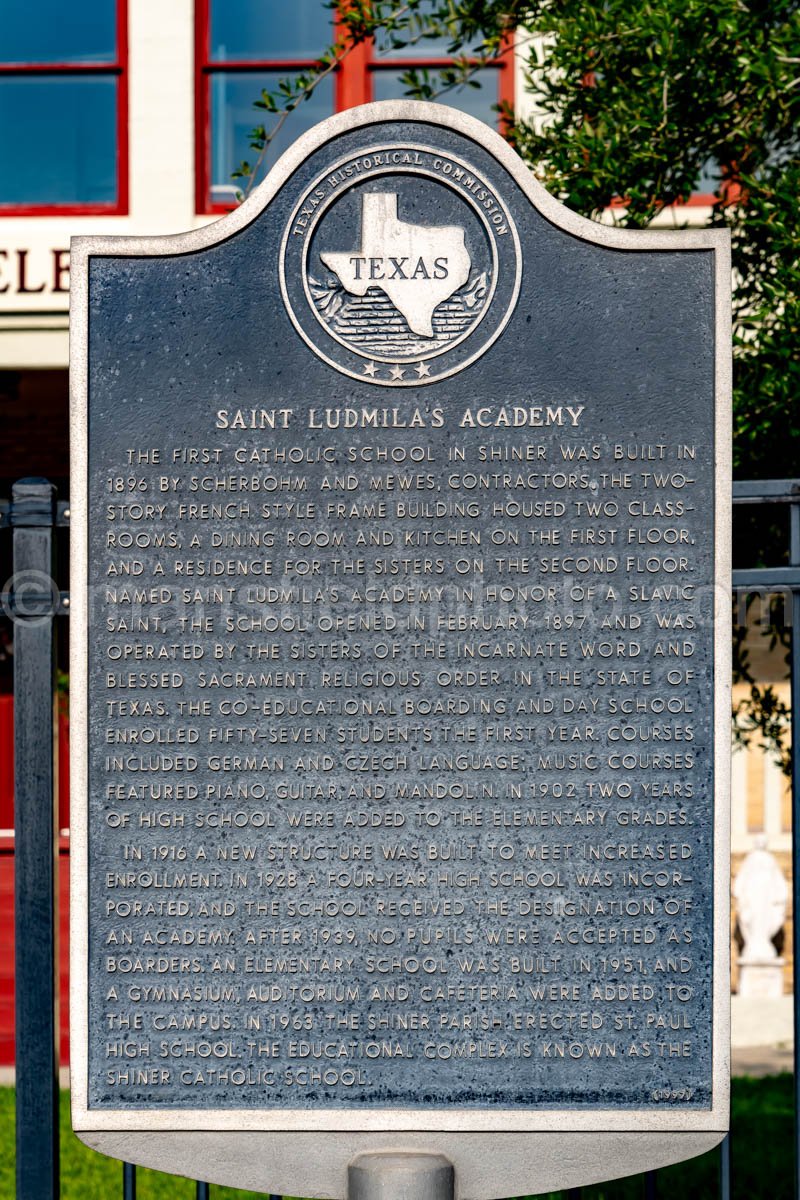 St Ludmila School In Shiner, Texas A4-35245