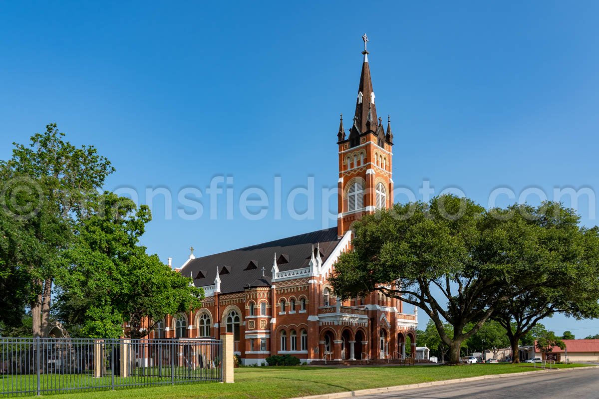 Saints Cyril And Methodius Catholic Church In Shiner, Texas A4-35247